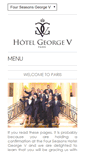 Mobile Screenshot of fourseasons-georgev.com